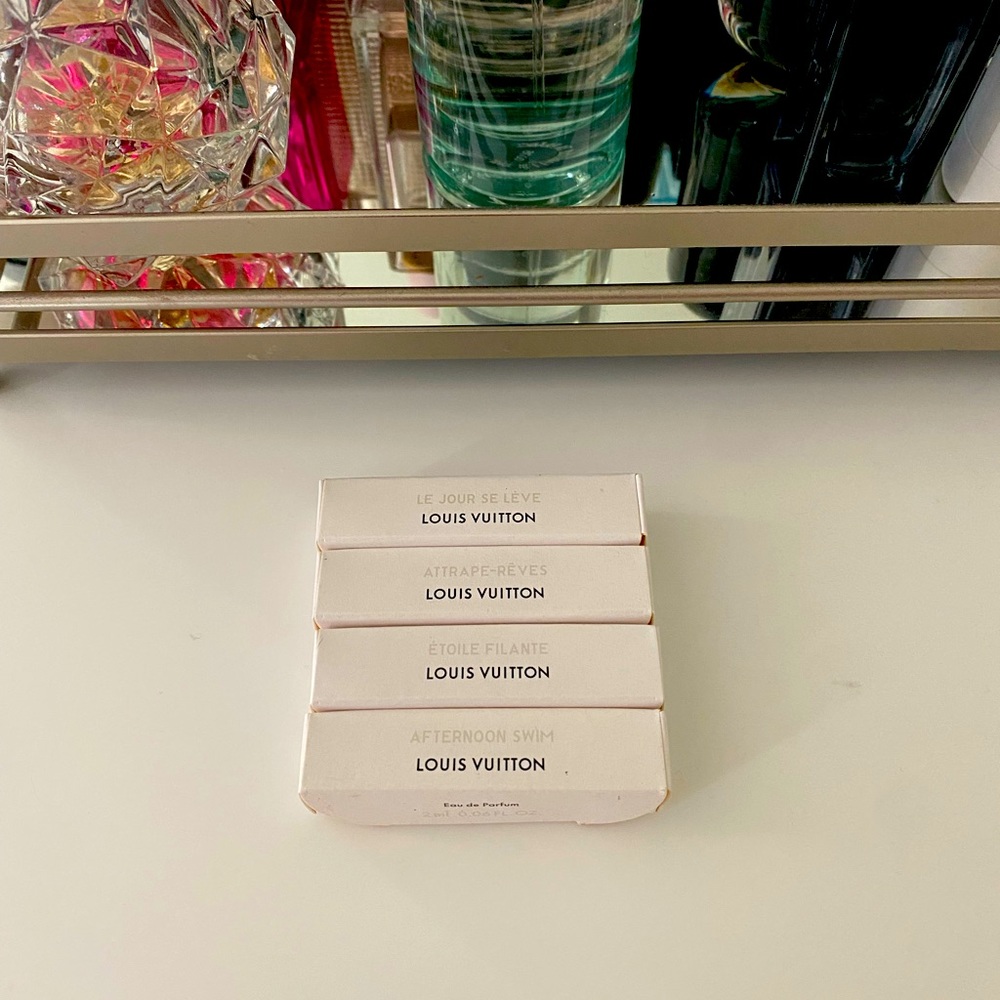 Louis Vuitton Perfume Sample Lot of 4
